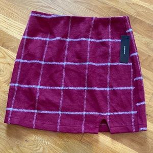 Cute lulu’s plaid skirt